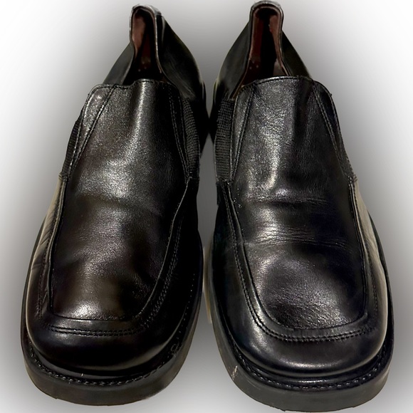 VTG NXXT NUNN BUSH LEATHER LUGG SOLE DRESS SHOE CHURCH DANCE CASUAL CHOIR  SZ: 8 - Picture 1 of 7